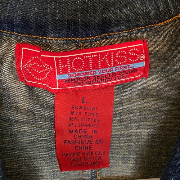 90’s Vintage Jean Dress! - Picture 4 of 4